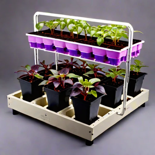 A loess-terrace propagation frame, photographed against a plain background