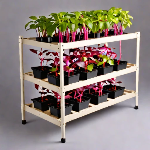 A loess-terrace propagation frame, photographed against a plain background