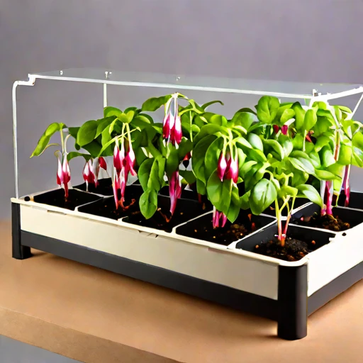 A loess-terrace propagation frame, photographed against a plain background