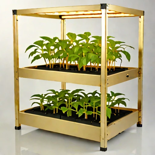 A loess-terrace propagation frame, photographed against a plain background