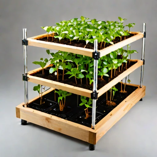 A loess-terrace propagation frame, photographed against a plain background