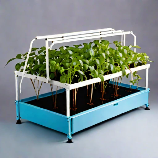 A loess-terrace propagation frame, photographed against a plain background
