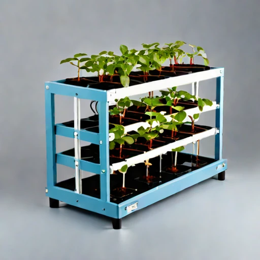 A loess-terrace propagation frame, photographed against a plain background