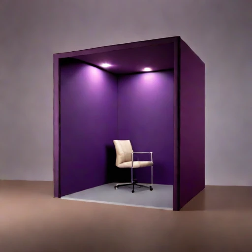 A mycelium-baffle rehearsal cell, photographed against a plain background