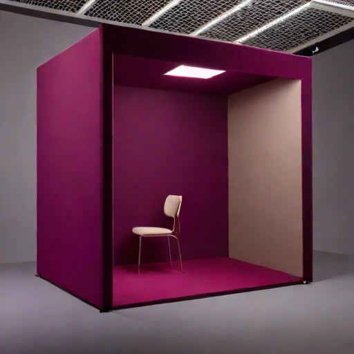 A mycelium-baffle rehearsal cell, photographed against a plain background