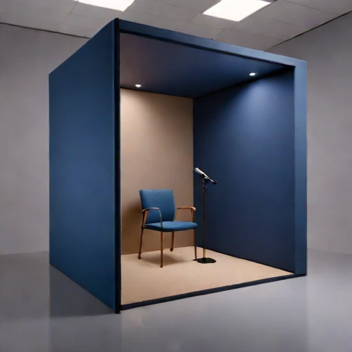 A mycelium-baffle rehearsal cell, photographed against a plain background