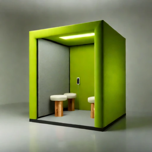 A mycelium-baffle rehearsal cell, photographed against a plain background