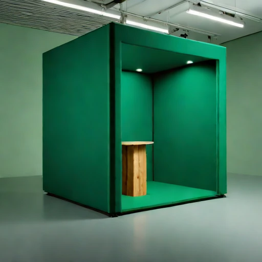 A mycelium-baffle rehearsal cell, photographed against a plain background