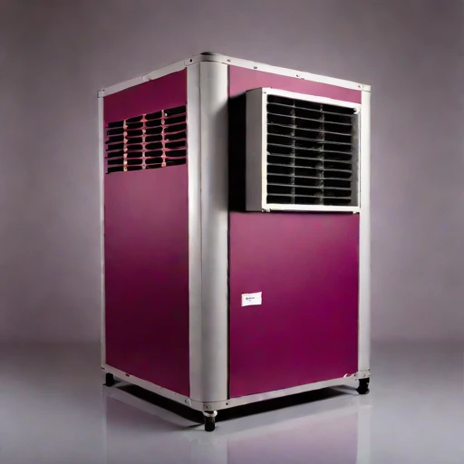 A modal-density duct silencer, photographed against a plain background