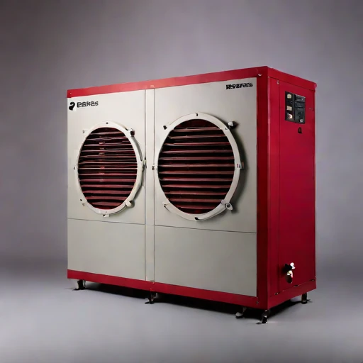 A modal-density duct silencer, photographed against a plain background