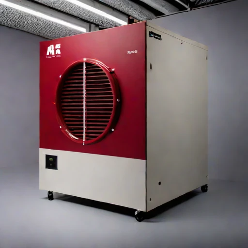 A modal-density duct silencer, photographed against a plain background
