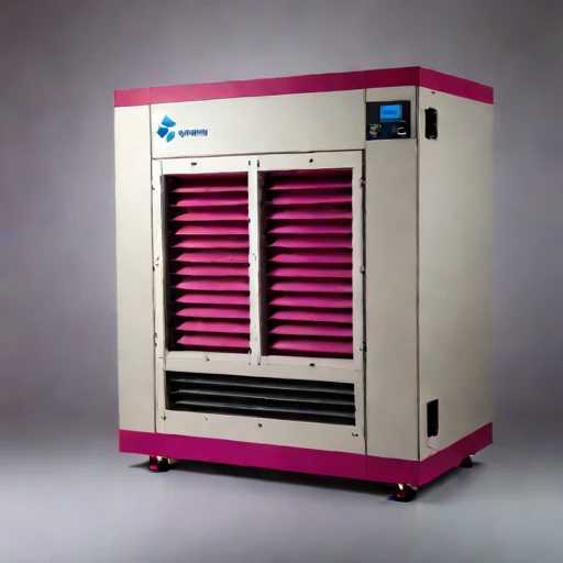A modal-density duct silencer, photographed against a plain background