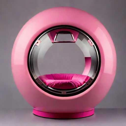 A moulin-descent glacier capsule, photographed against a plain background