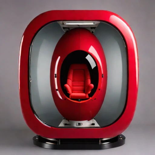 A moulin-descent glacier capsule, photographed against a plain background