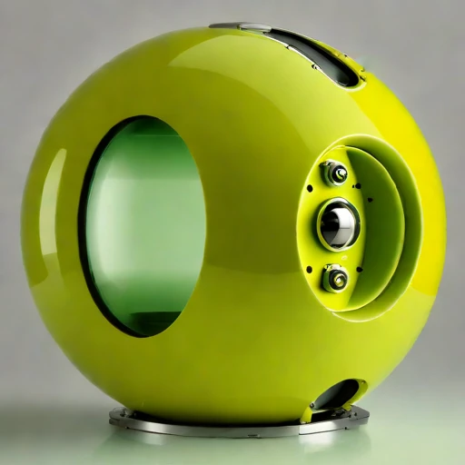 A moulin-descent glacier capsule, photographed against a plain background