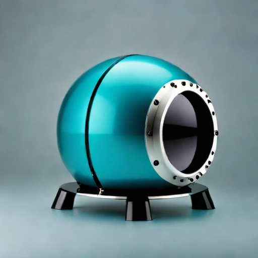 A moulin-descent glacier capsule, photographed against a plain background