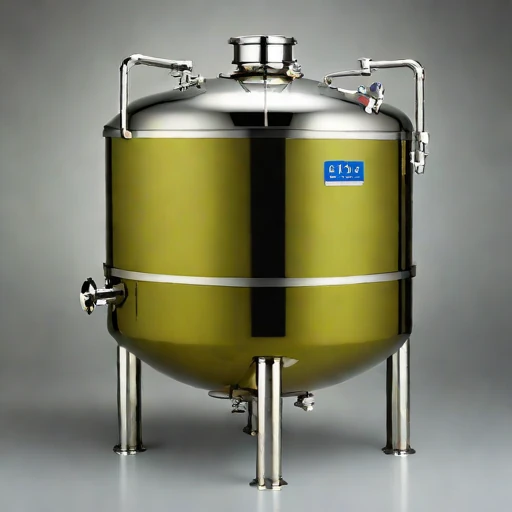 A methanogen-excluded mash vat, photographed against a plain background