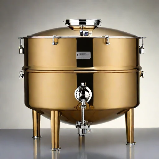 A methanogen-excluded mash vat, photographed against a plain background