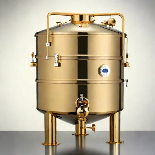 A methanogen-excluded mash vat, photographed against a plain background