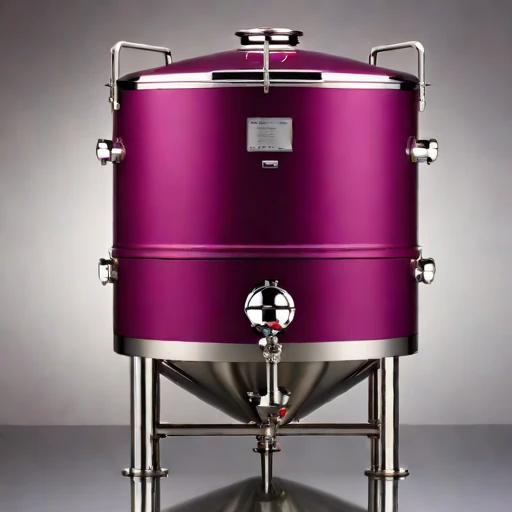 A methanogen-excluded mash vat, photographed against a plain background