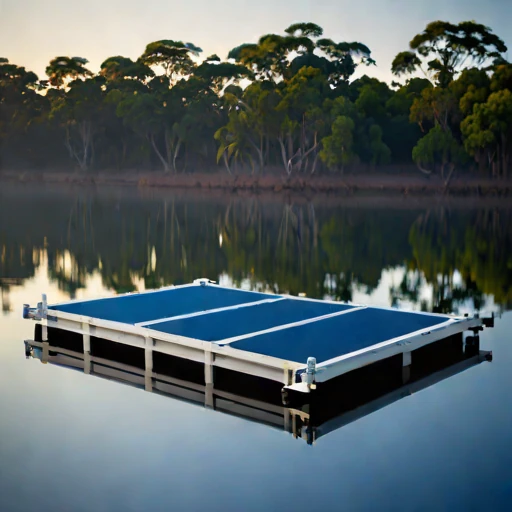 A mangrove-fringe research float, photographed against a plain background