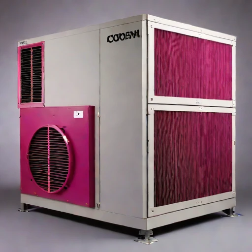 A mixing-height stack filter, photographed against a plain background
