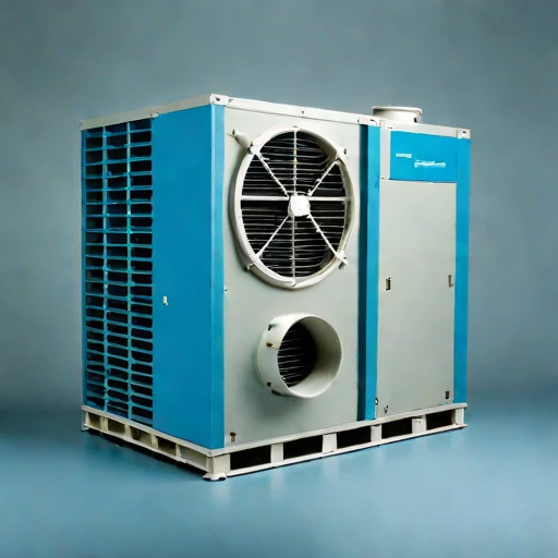A mixing-height stack filter, photographed against a plain background