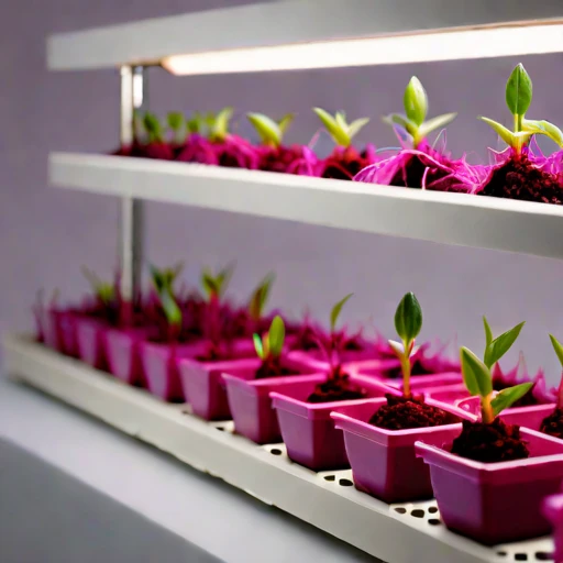 A mycorrhizal-inoculation grow bench, photographed against a plain background