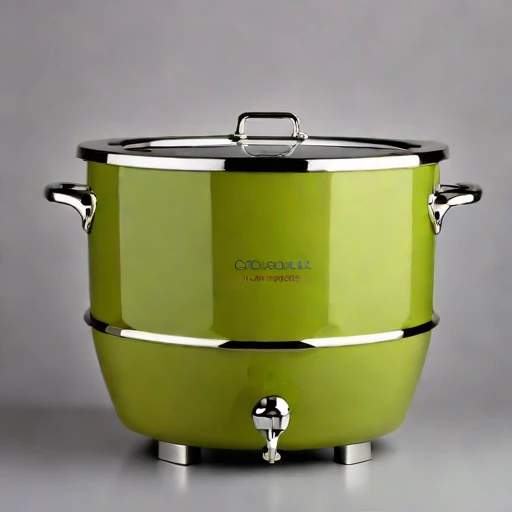 A moonmilk-lined cellar crock, photographed against a plain background