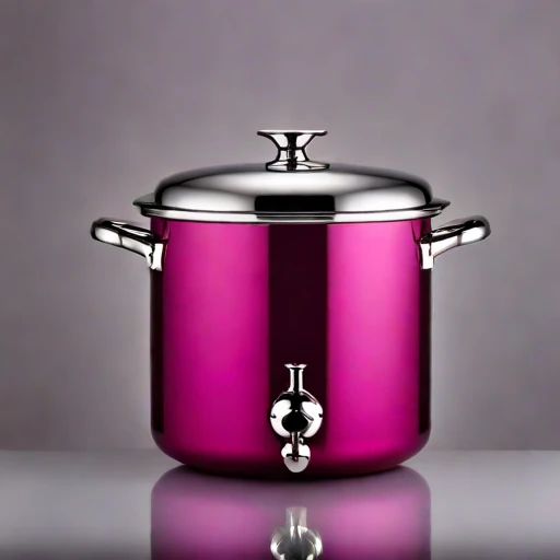 A moonmilk-lined cellar crock, photographed against a plain background
