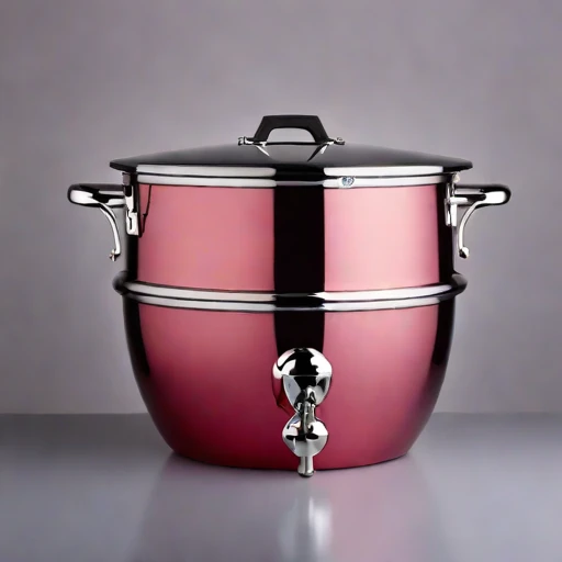 A moonmilk-lined cellar crock, photographed against a plain background