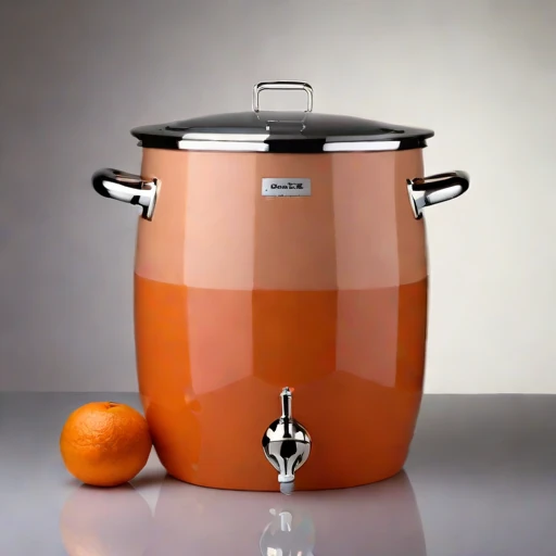 A moonmilk-lined cellar crock, photographed against a plain background