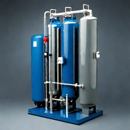 A meromictic-layer withdrawal siphon, photographed against a plain background