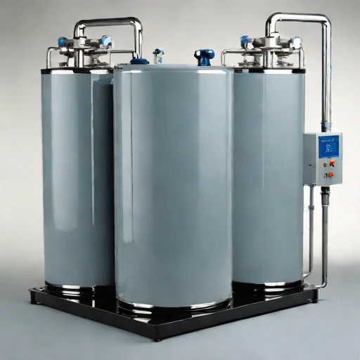 A meromictic-layer withdrawal siphon, photographed against a plain background