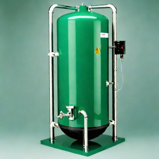 A meromictic-layer withdrawal siphon, photographed against a plain background
