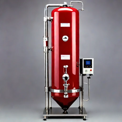 A meromictic-layer withdrawal siphon, photographed against a plain background