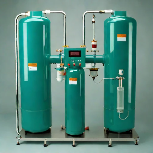 A meromictic-layer withdrawal siphon, photographed against a plain background