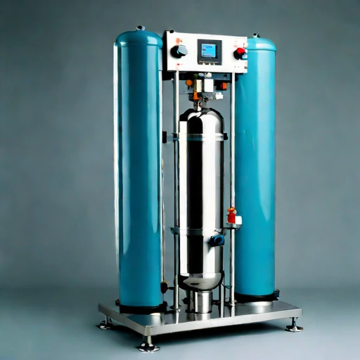 A meromictic-layer withdrawal siphon, photographed against a plain background