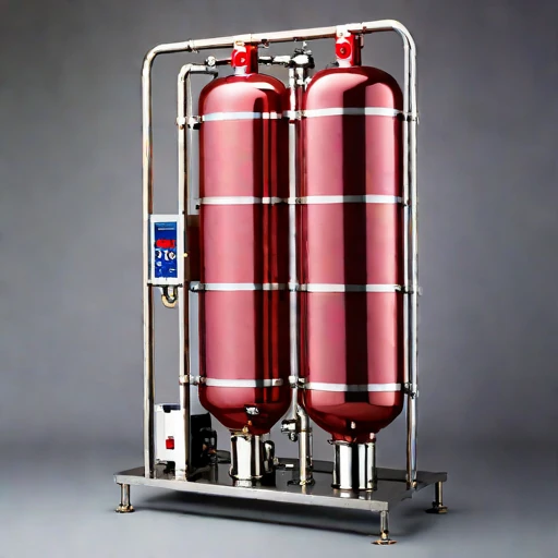 A meromictic-layer withdrawal siphon, photographed against a plain background