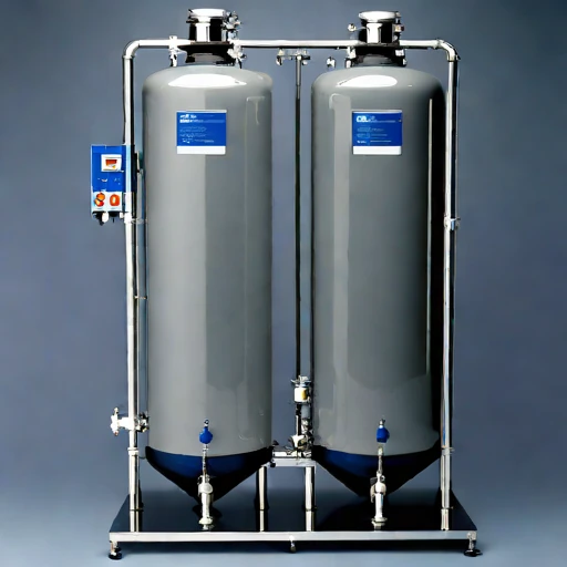 A meromictic-layer withdrawal siphon, photographed against a plain background