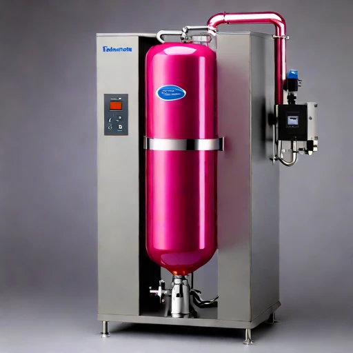A meromictic-layer withdrawal siphon, photographed against a plain background