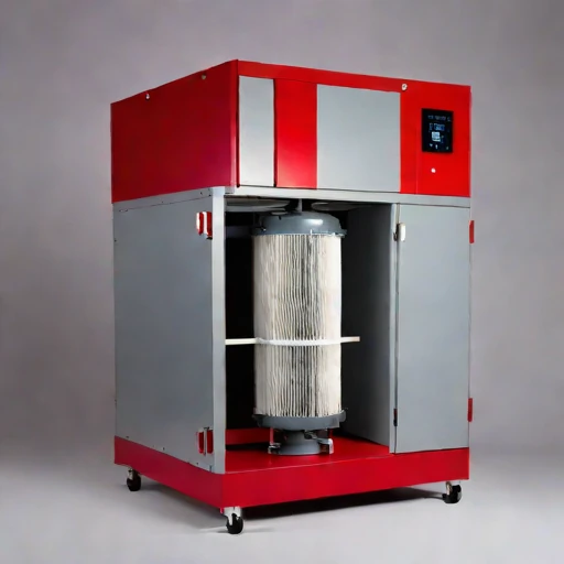 A maar-plume particle trap, photographed against a plain background