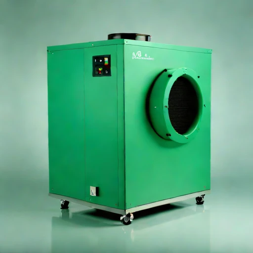 A maar-plume particle trap, photographed against a plain background