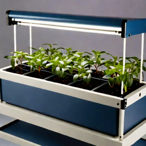 A matric-potential wicking bed, photographed against a plain background