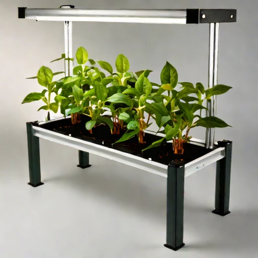 A matric-potential wicking bed, photographed against a plain background