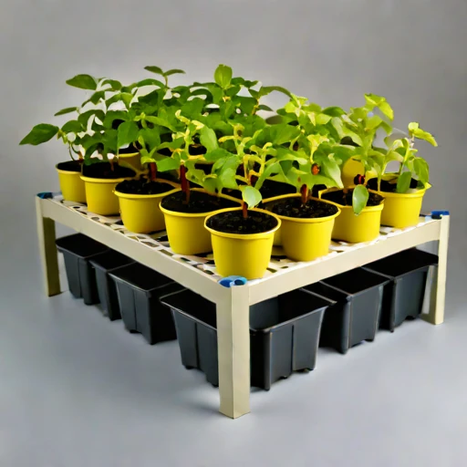 A matric-potential wicking bed, photographed against a plain background