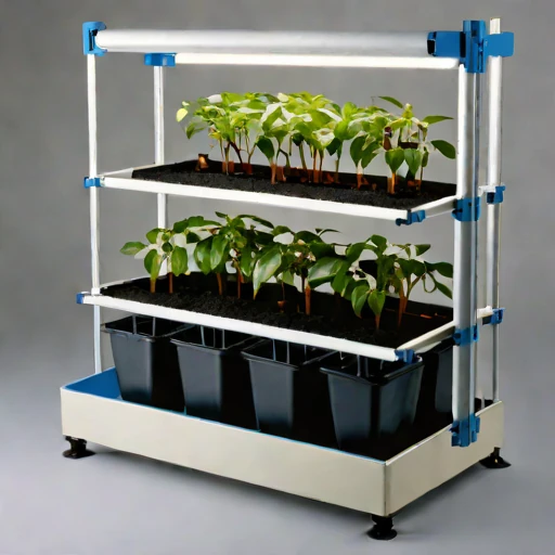 A matric-potential wicking bed, photographed against a plain background