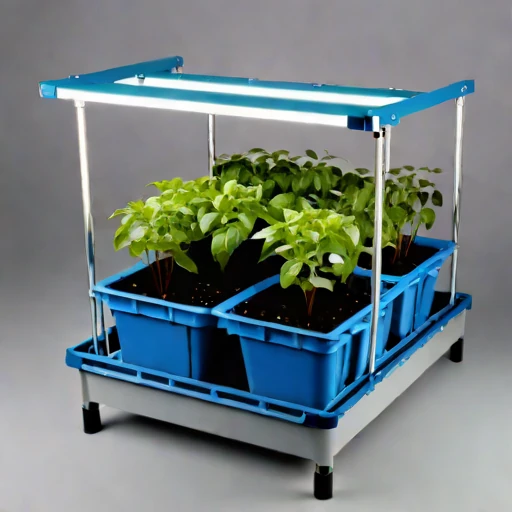 A matric-potential wicking bed, photographed against a plain background