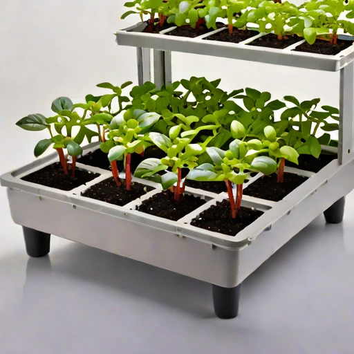 A matric-potential wicking bed, photographed against a plain background