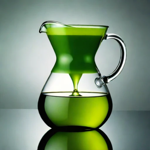 A marangoni-swirl tasting glass, photographed against a plain background